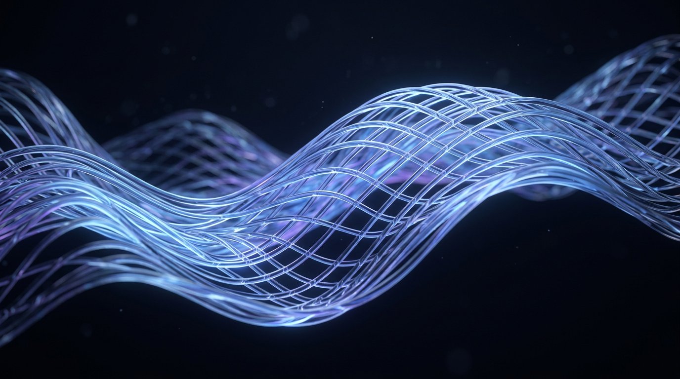 Abstract visualisation of a calm clinical data lattice